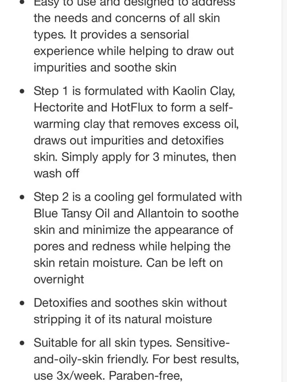 Detox + Soothe 2-Step Treatment Mask — Blue